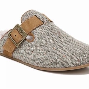 Zodiac Maui Faux Shearling Clog - Size 9.5 - tweed like in color